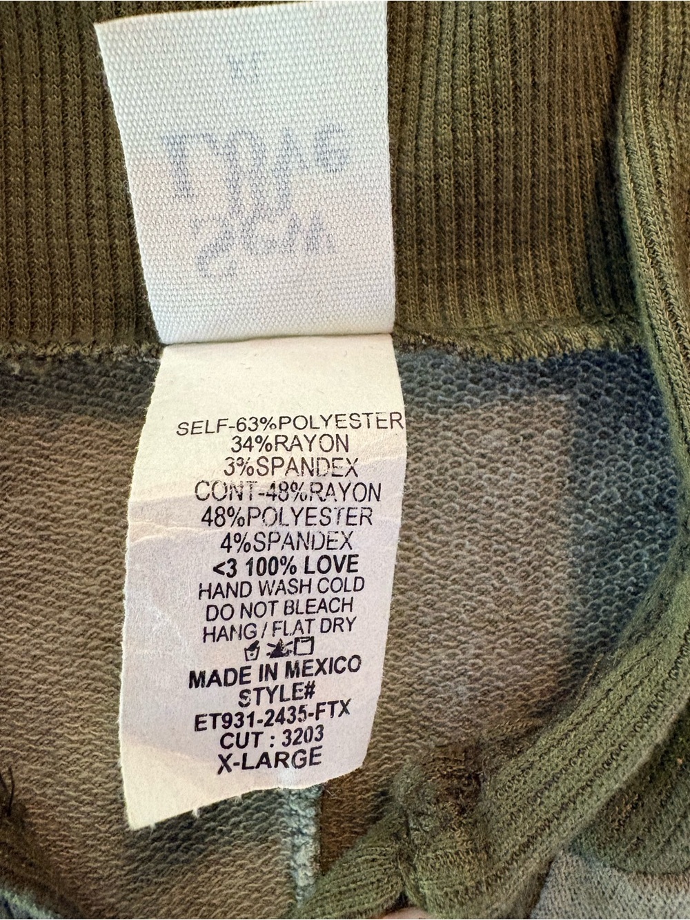 See In Love Olive Green Tie-Dye Hoodie Tunic - Picture 9 of 10